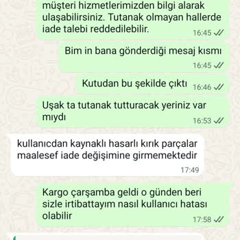 Kırık Parça, İlgisiz Servis Ve Çözüm Bekleyişi