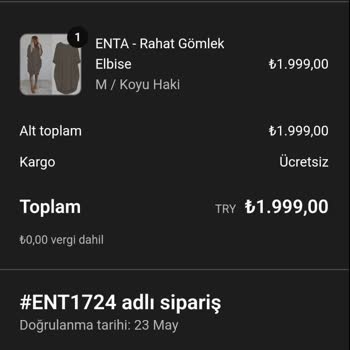 Siparişim Hem Geç Geldi Hem De Fazla Ücret Alındı