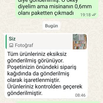 Eksik Ve Yanlış Ürün Gönderimi Sonrası Müşteriyle İlgisiz İletişim