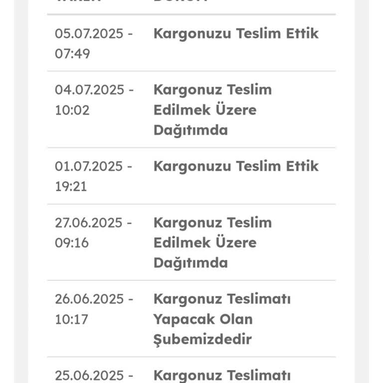 Teslim Edilmeden Teslim Edildi Olarak Bildirilen Kargo Mağduriyeti