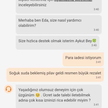 Sipariş Edilen Tavuk Pilav Menüsü Ve Trendyol İade Süreci Hayal Kırıklığı Yarattı