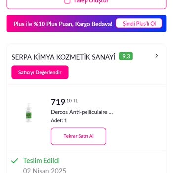Aldığım Şampuan Saç Derimde Kızarıklık Oluşturdu, Satıcıya Ulaşamıyorum