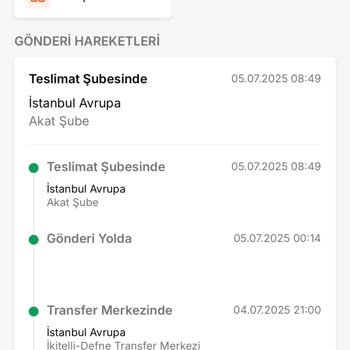 Trendyol Express Kargo Teslimatında Sürekli Yanıltıcı Bahaneler Ve Geç Teslimat Sorunu