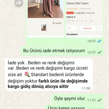 Yanlış Ürün Ve İade Sorunu: Semra Butik'te Müşteri Mağduriyeti