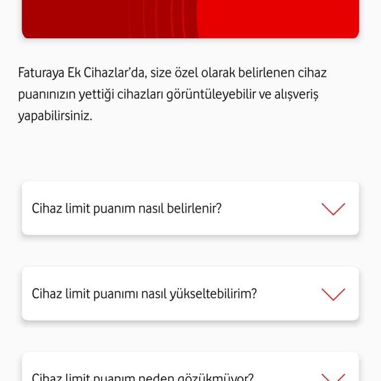 Yüksek Fatura, Düşük Puan: Cihaz Alamıyorum!