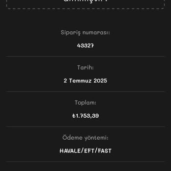 Ürünümün Durumu Hakkında Bilgi Alamıyorum, Paramı Geri İstiyorum