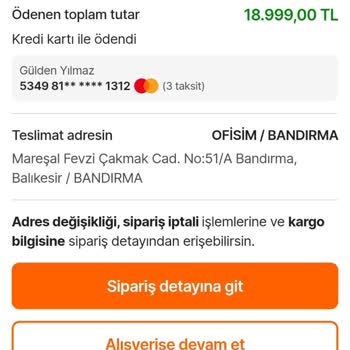 TV Siparişimde Yaşanan Sorun Ve İade Sürecindeki Mağduriyetim