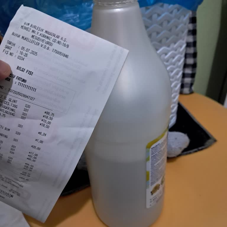 BİM'den Aldığım Temizlik Ürünü Kullanılmış Çıktı, Mağdur Oldum