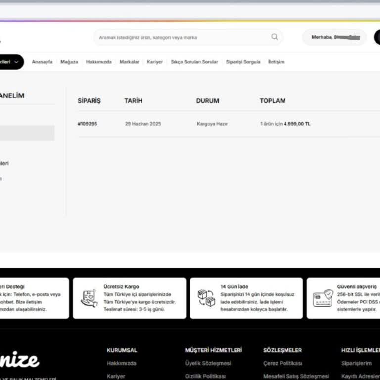Ödeme Sonrası Ürünüm Gönderilmedi İletişim Sağlanamıyor