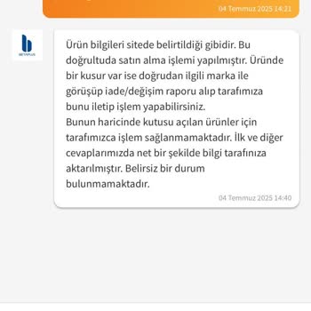 İade Talebime Olumsuz Ve Kaba Yaklaşım: Yasal Haklarım Engelleniyor