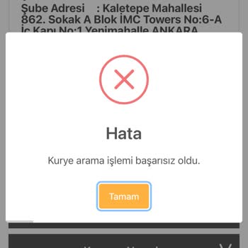 Teslimat Öncesi Bilgilendirme Yapılmayan Kargo Ve Ulaşılamayan Kurye Sorunu