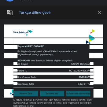 Haksız Fatura Ve Eksik Bilgilendirme Nedeniyle Büyük Mağduriyet Yaşıyorum