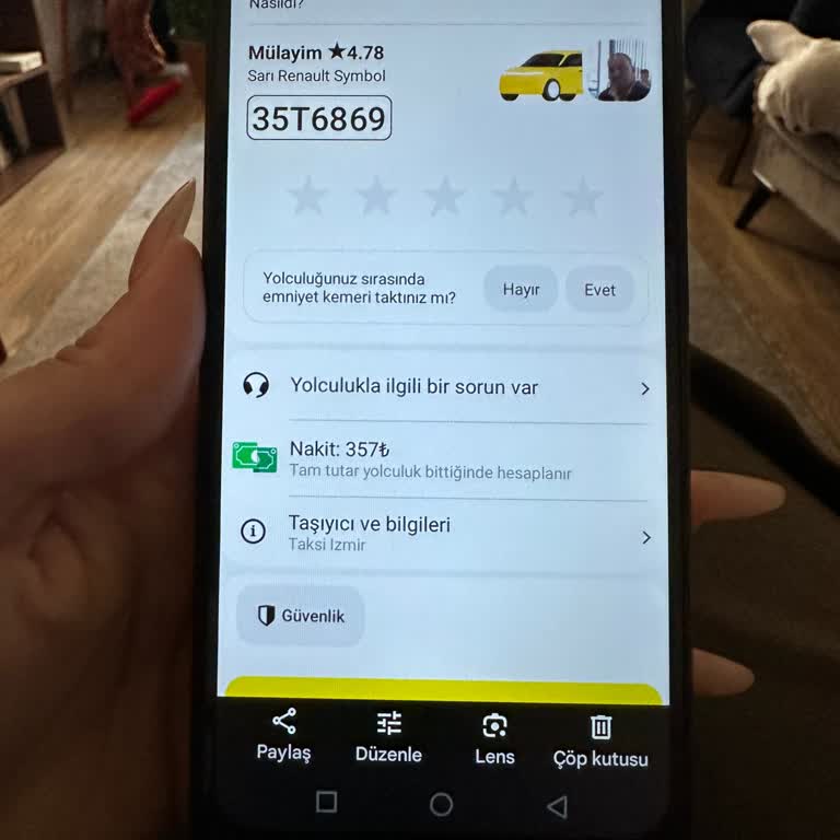 Yandex GO Sürücüsünün Bilerek Yol Uzatması Ve Yolcuya Zorluk Çıkarması