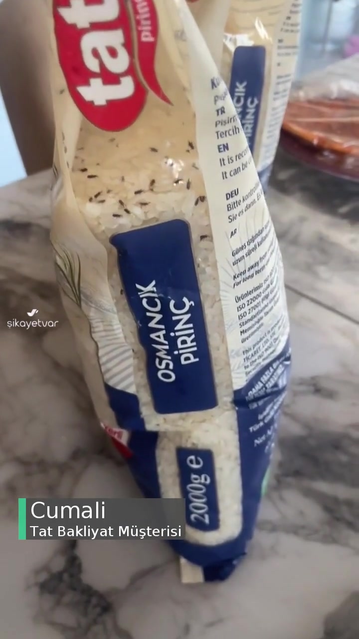 Yeni Dolum Tat Pirinçte Böcekler Var! videonun kapak resmi