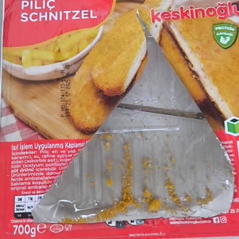 Keskinoğlu Piliç Schnitzel İçinden Yabancı Cisim Çıkması Ve Hijyen Sorunu