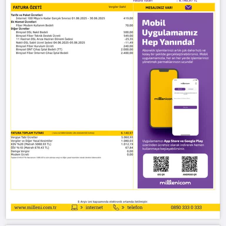 Modem İadesi Hakkında Yanıltıcı Bilgi Ve Haksız Ücretlendirme