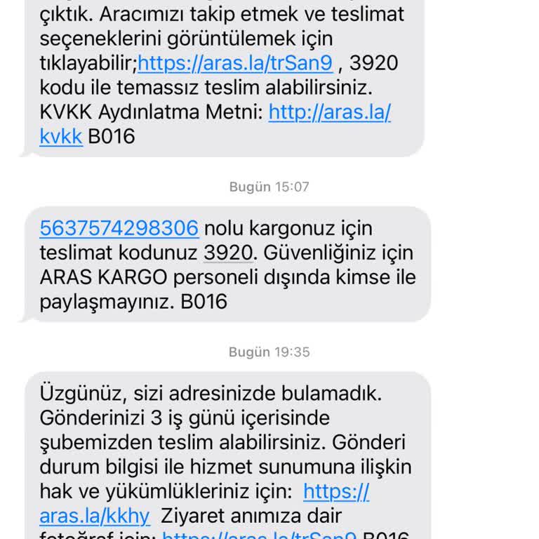 Kargom Teslim Edilmeden 'Evde Yoktunuz' Mesajı Geldi!