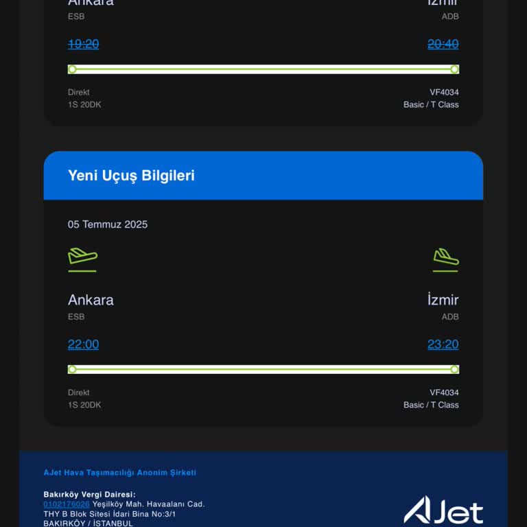 Uçuş Ertelemesi Nedeniyle Mağduriyet Ve Güven Sorunu