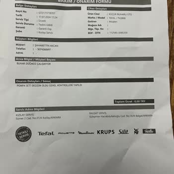 Aynı Arızayı Üçüncü Kez Yaşadım, Değişim Talebim Göz Ardı Ediliyor