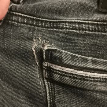 Mavi Kot Pantolon Kısa Sürede Yırtıldı Kalite Beklentimi Karşılamadı