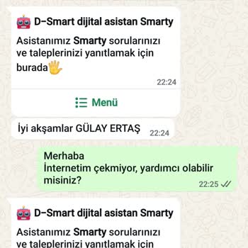 D Smart Arıza Ve Fatura Sorunu 1.5 Ayda Çözülemedi
