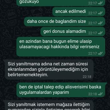 Migros Sanal Market Siparişim Teslim Edilmedi, Müşteri Hizmetleri Yetersiz Kaldı
