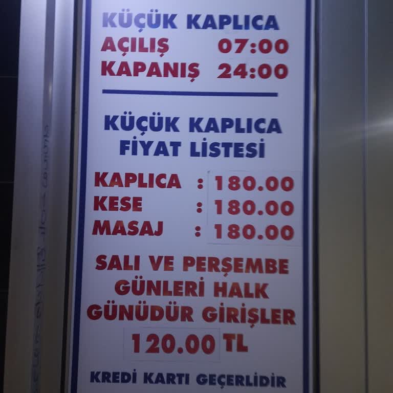 Küçük Kaplıca (Kızılcahamam) Kapanış Şikayeti