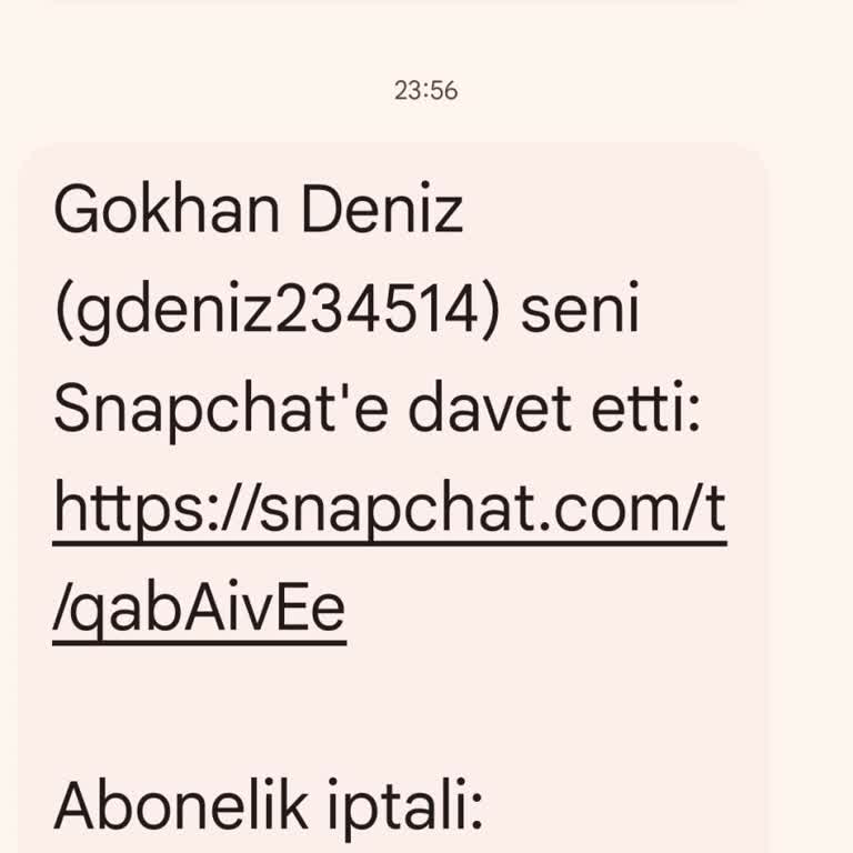 İzinsiz Snapchat Aboneliği Ve Numara Kullanımına Acil Çözüm Talebi