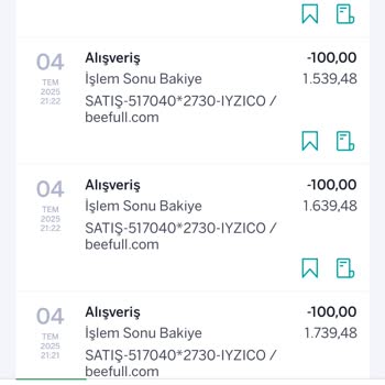 Kullanılmayan Tutarın Hesaptan Çekilmesine Çözüm Bekliyorum