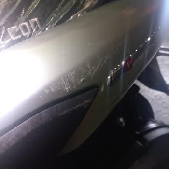 Sıfır Aldığım Motosiklet Çiziklerle Teslim Edildi