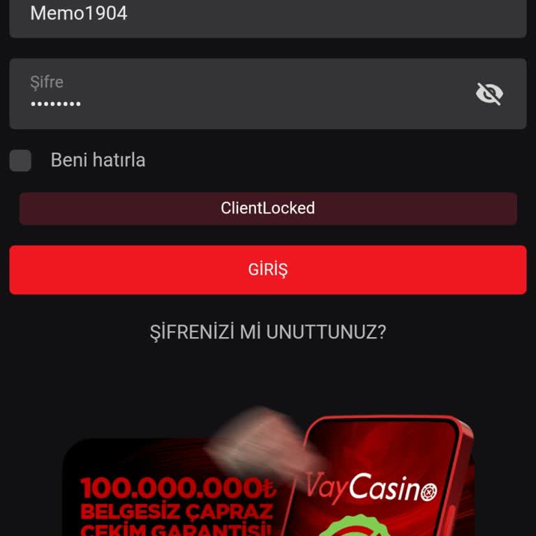 Vaycasino 8 Aydır Kilitli Hesabım Ve İçeride Kalan Bakiyem İçin Çözüm Bekliyorum