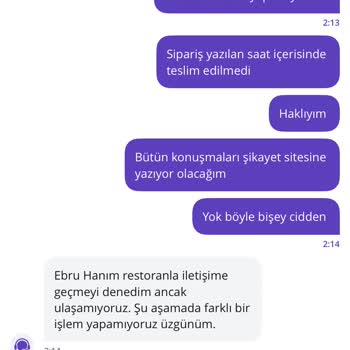 Siparişin Gecikmesi Ve İade Sorunu Nedeniyle Yaşanan Memnuniyetsizlik