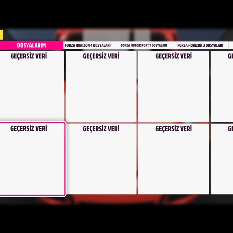 Game+ GeForce Now'da Forza Horizon 5 Tasarım Verisi Ve Görsel Yükleme Sorunu