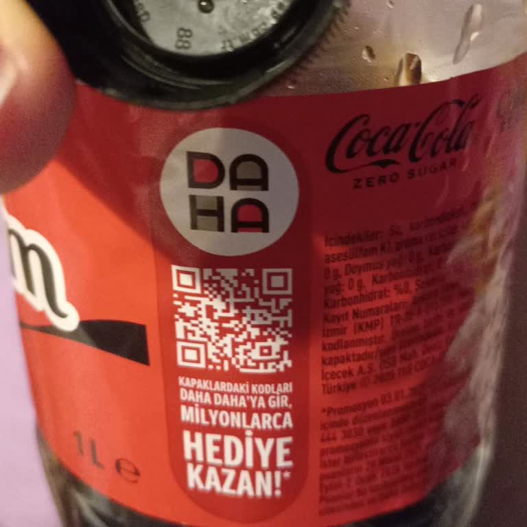 Coca-Cola Zero Kodları Sürekli Hatalı, Güvenim Sarsıldı