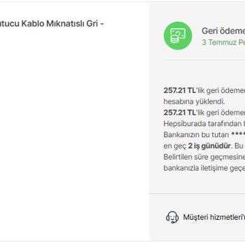 Hepsiburada Hepsipay İadesi Yapılmıyor, Müşteri Temsilcileri Sorunu Çözemiyor