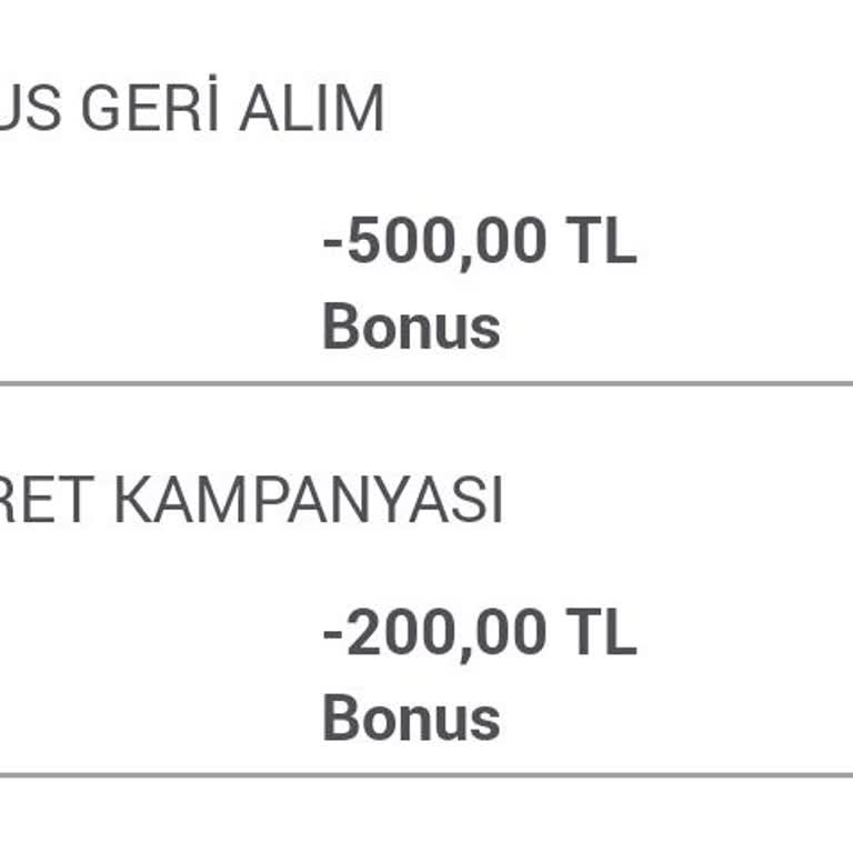 Bonuslarım Kart Gecikmesi Yüzünden Silindi!