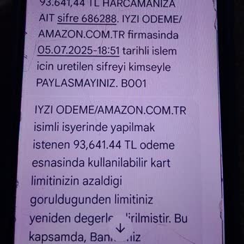 Haberim Olmadan Kredi Kartımdan Yüksek Tutar Çekildi