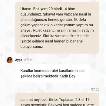 Kazancım Çekim Sırasında Keyfi Olarak Silindi Paramı Alamadım