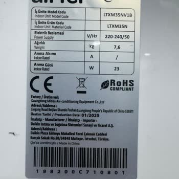 Yeni Alınan Klimada Soğutma Sorunu Yaşadım