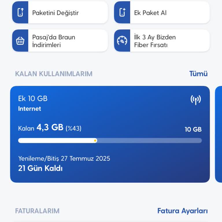 Aldığım İnternet Paketi Hızla Tükeniyor, Mağdur Oldum