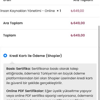 Sertifika Ücreti Alındı, Hizmet Sağlanmadı Ve Destek Yanıtsız