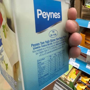 A101den Alınan Peynirin Son Tüketim Tarihi Yok Bozuk Ürün Riski Yaşanıyor