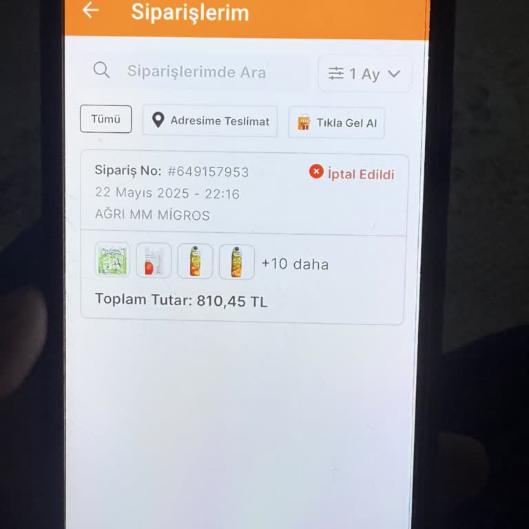 Migros Sanal Market Para İademi İki Aydır Yapmıyor