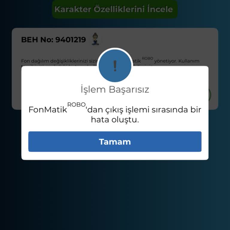 BES İptalinde Karşılaşılan Sorun Ve Bilgilendirme Eksikliği