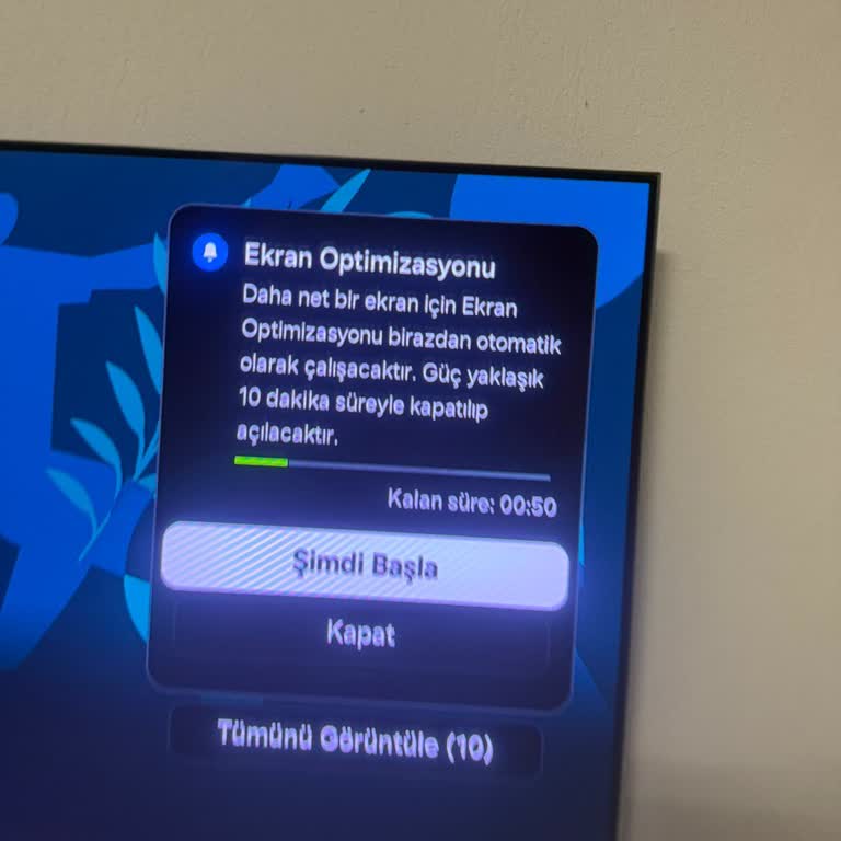 Samsung OLED Televizyonumda 9 Ayda Ekran Kapanma Ve Görüntü Sorunu
