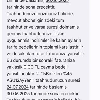 Cayma Bedeli Yok Denmesine Rağmen Yüksek Fatura Kesildi