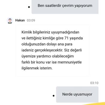 Kazancım Haksız Yere Silindi, Paramı İstiyorum