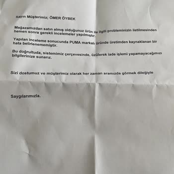 Kısa Sürede Deforme Olan Çocuk Ayakkabısı Ve İlgisiz Müşteri Hizmeti