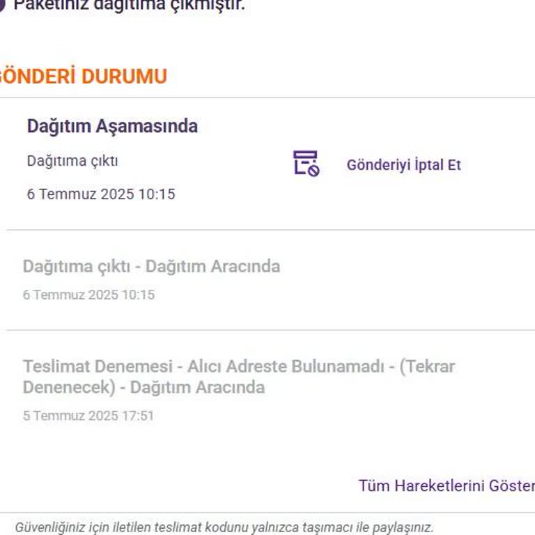 Hepsijet Sistem Hatası Yüzünden Kargom Teslim Edilmiyor, Çözüm Sunulmuyor