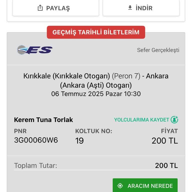 Otobüs Gecikmesi Nedeniyle Maddi Ve Zaman Kaybı Yaşadım